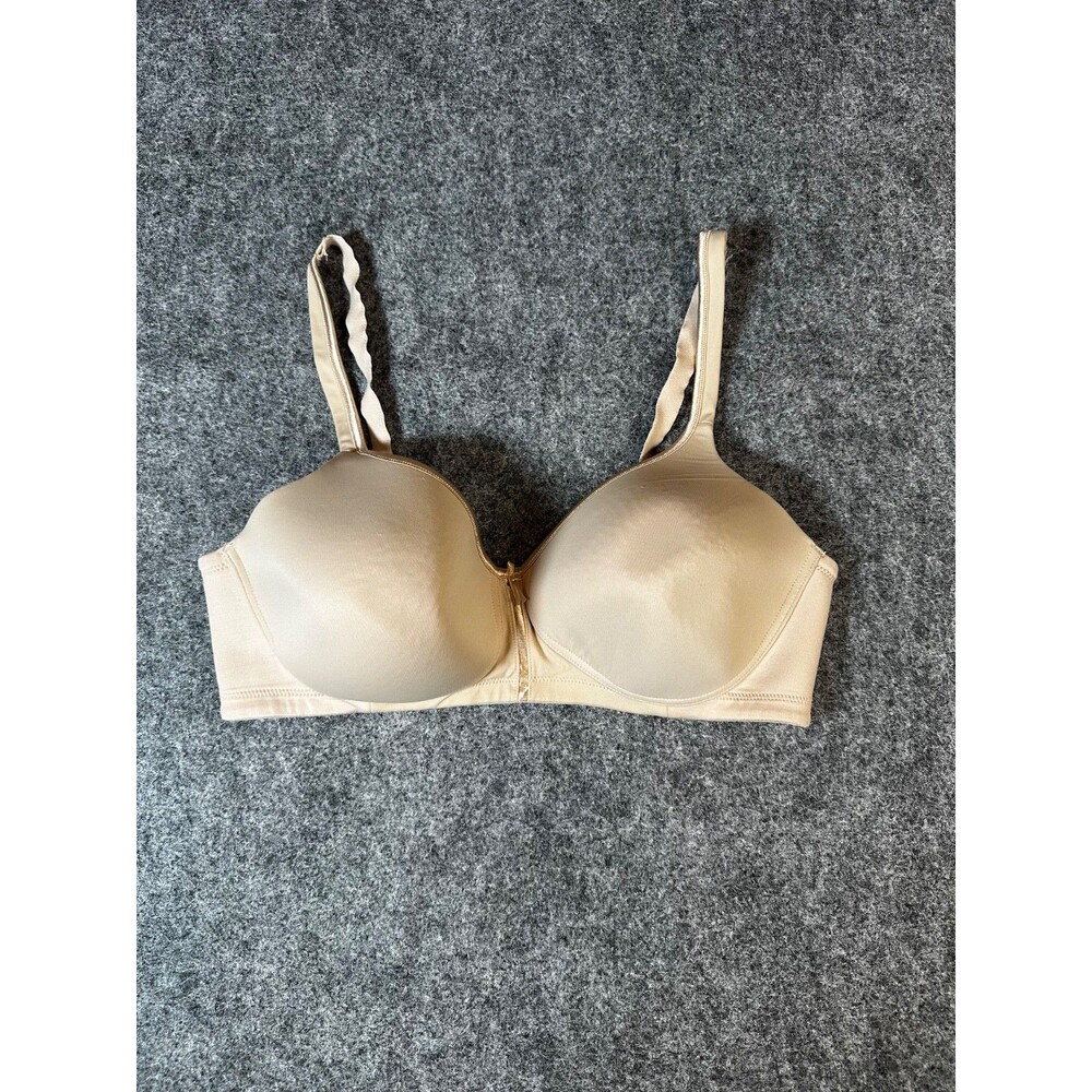Vanity Fair Bra 38D Nude Wire-Free Full Coverage Model 72335 Comfort Soft
